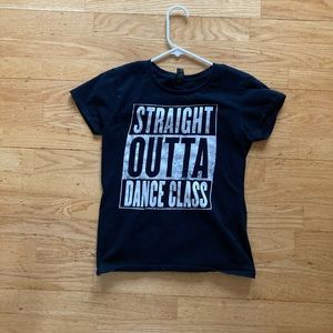 Kids Straight Outta Dance Class Shirt